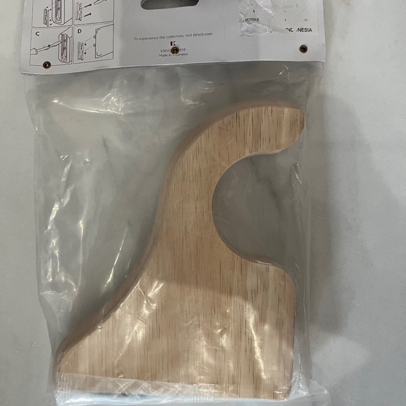 Kirsch Wood Trends Bracket 3.5" - Picture 2 of 2